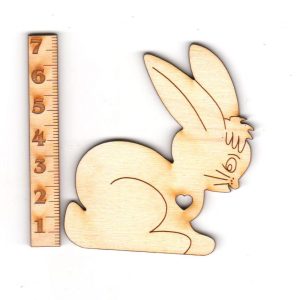 Osterhase Sitzend 70mm