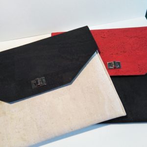 Korkgut – Kork mal anders | Tablethülle Darian  Farbe  WEIß – Schwarz