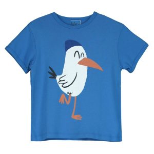 T-Shirt *Seagull*, Royal Blue