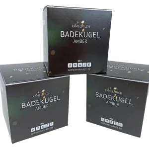 Kamelmilch Badekugel “Amber” 3 er Set a180g