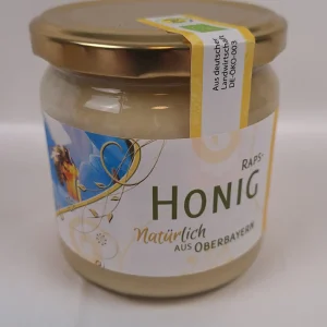 Bioimkerei Schnürch | Bio-Rapshonig aus Oberbayern 500g Glas