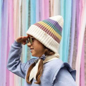 Mütze *Beanie*, Regenbogen