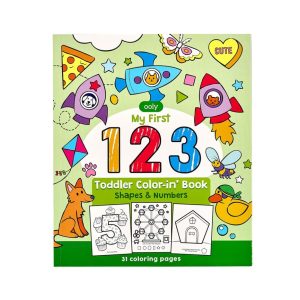 Malbuch *1, 2, 3 Shapes & Numbers*, 31 Bilder