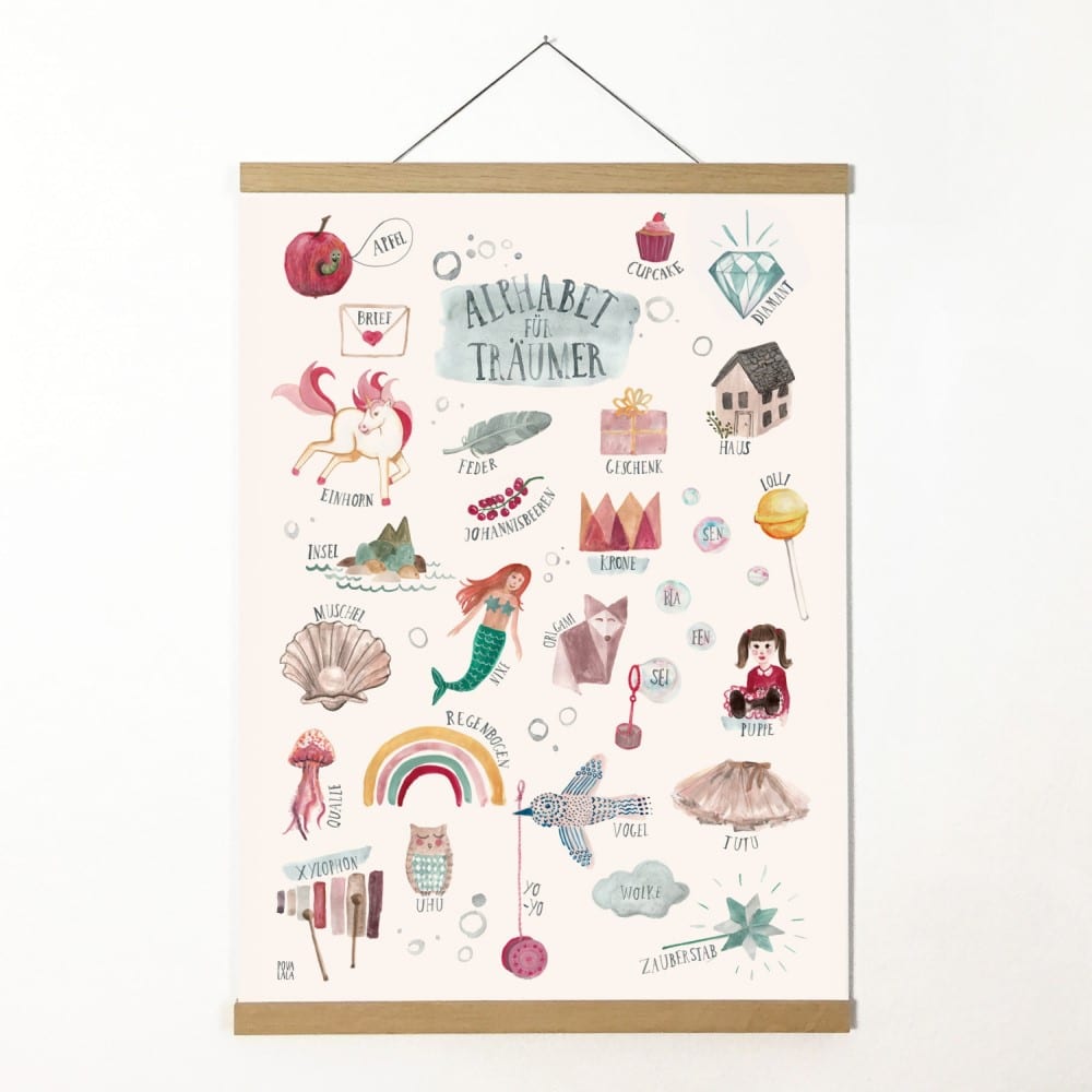 Poster A2, Alphabet für Träumer – Bild 3