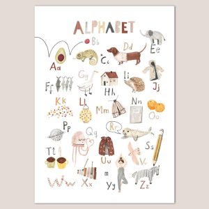 Poster A3, Alphabet Deutsch