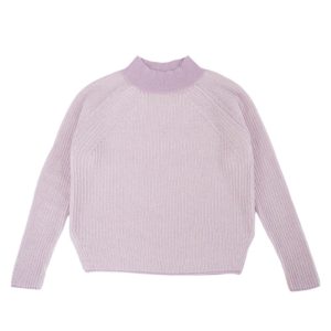 Pullover *Maud*, Mauve & Weiß, Kaschmir
