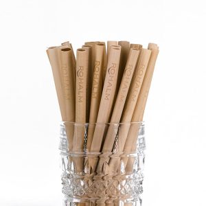 Rohalm•Schilf Trinkhalm Länge 15cm – 100 Stück