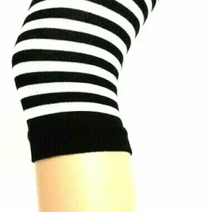 Crönert Capri-Leggings Schwarz-Weiß, 42-44