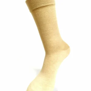 Socken weiter Bund Beige, 39-42