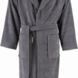 Rhomtuft SIR & LADY BADEMANTEL S Farbe: zinn