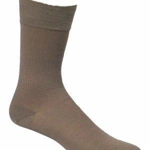 100%Cotton Socks Mercerisiert Beige, 44-46
