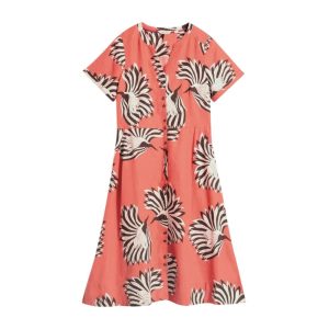 Kleid *Iris*, Coral Print