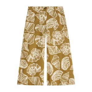 Culotte Hose *Roxy*, Green Print